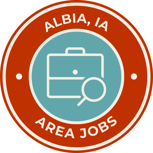 ALBIA, IA AREA JOBS logo